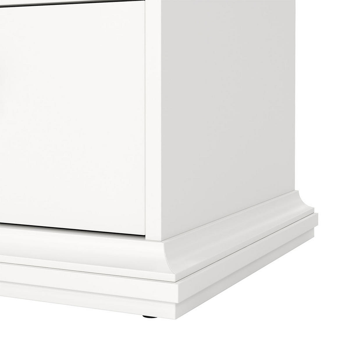 KOMMODE Weiß - Weiß, Holzwerkstoff (96/139/48cm) - ebuy24