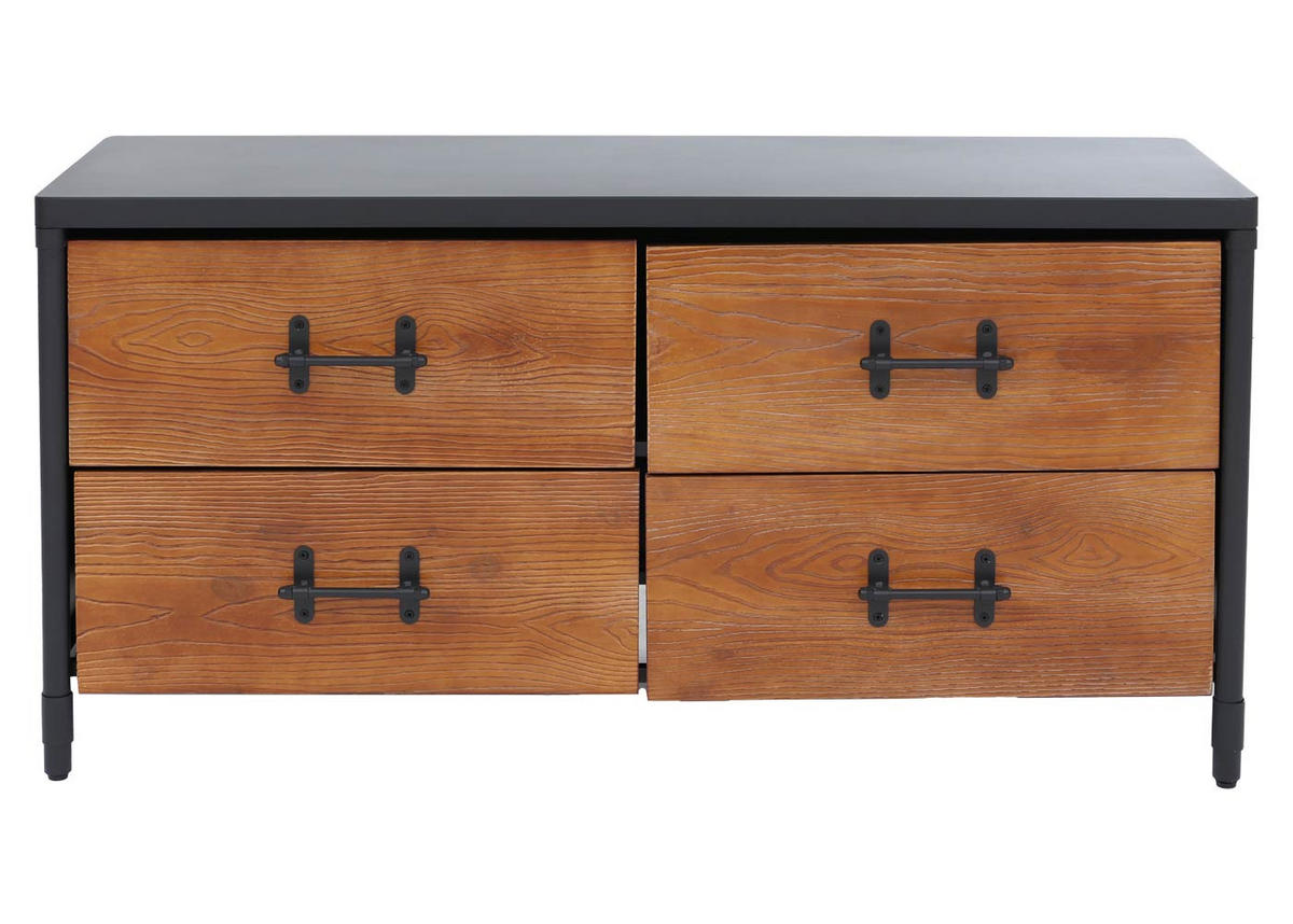 KOMMODE Braun - Braun, Holz (120/60/40cm) - MCW