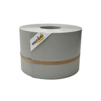SICHTSCHUTZSTREIFEN Rille PP für Doppelstabmatte Zaunblende Steingrau 50m - Graubraun, Kunststoff (5000/19cm) - ZAUN|ZU