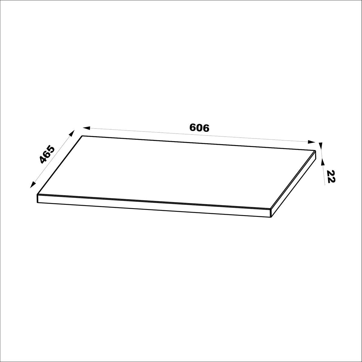 BADMÖBEL 60.6cm Tao 2er-Set Kaschmir - Kaschmir, Holzwerkstoff (60.6/50/45.8cm) - Petits-meubles