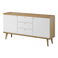 SIDEBOARD Weiß DRIMO PKSZ160 - Multicolor, Holzwerkstoff (160/83/40cm) - Sepro Meble