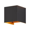 LED WANDLEUCHTE Inspiration 1er-Set - Schwarz, Metall (10/10/10cm) - Nettlife