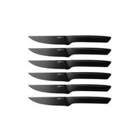 STEAKMESSER Jensen - 6er-Set - Schwarz, Metall (26cm) - Björn