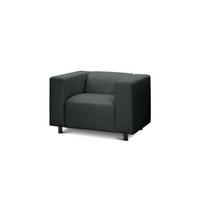 SESSEL July Anthrazit 95 × 80 × 57 cm - Anthrazit, Textil (95/80/57cm)