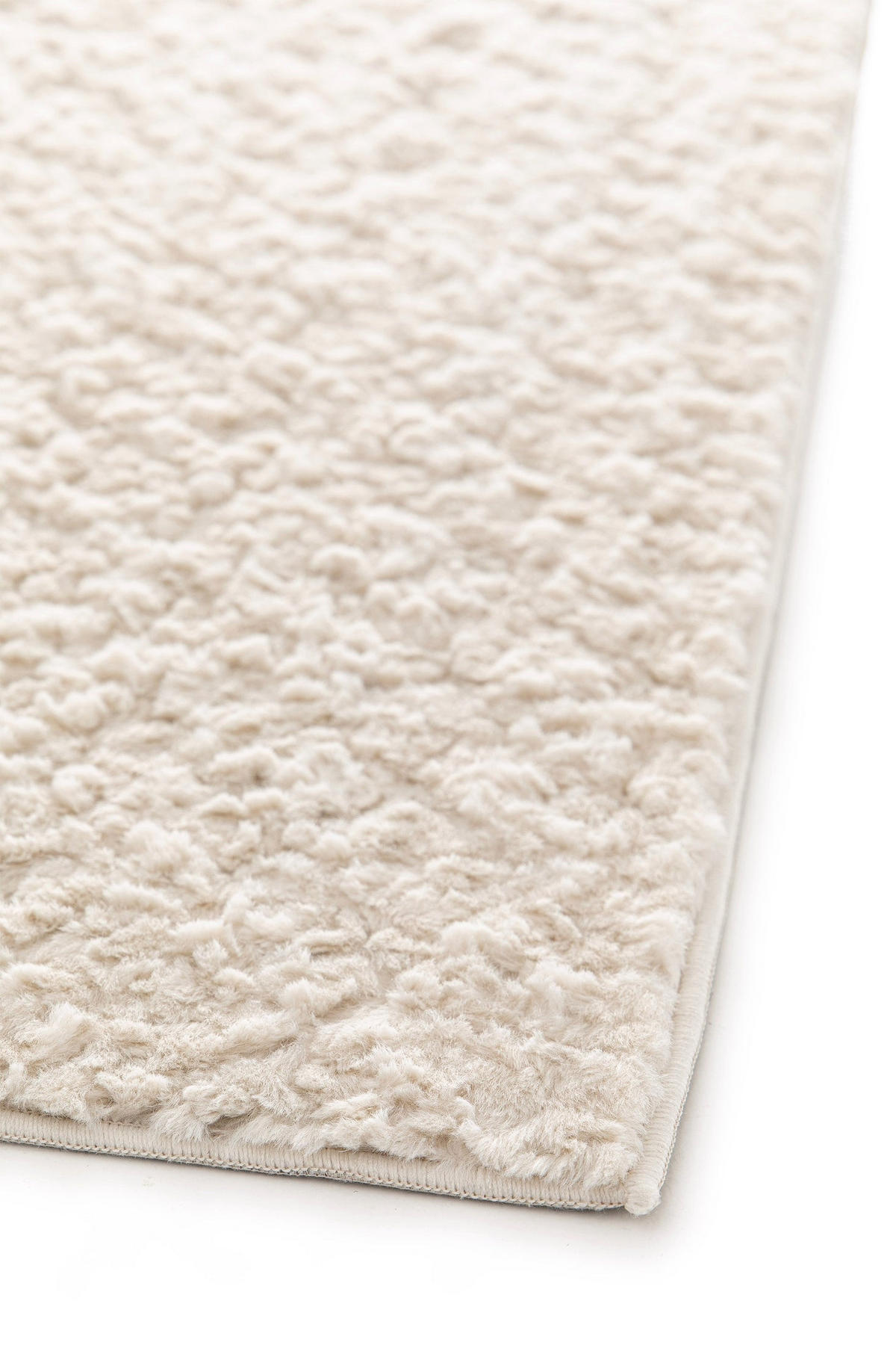 TEPPICH, Ultraweicher im zeitgenössischen Stil weiß - Weiß, Textil (120/160cm) - AFK Living