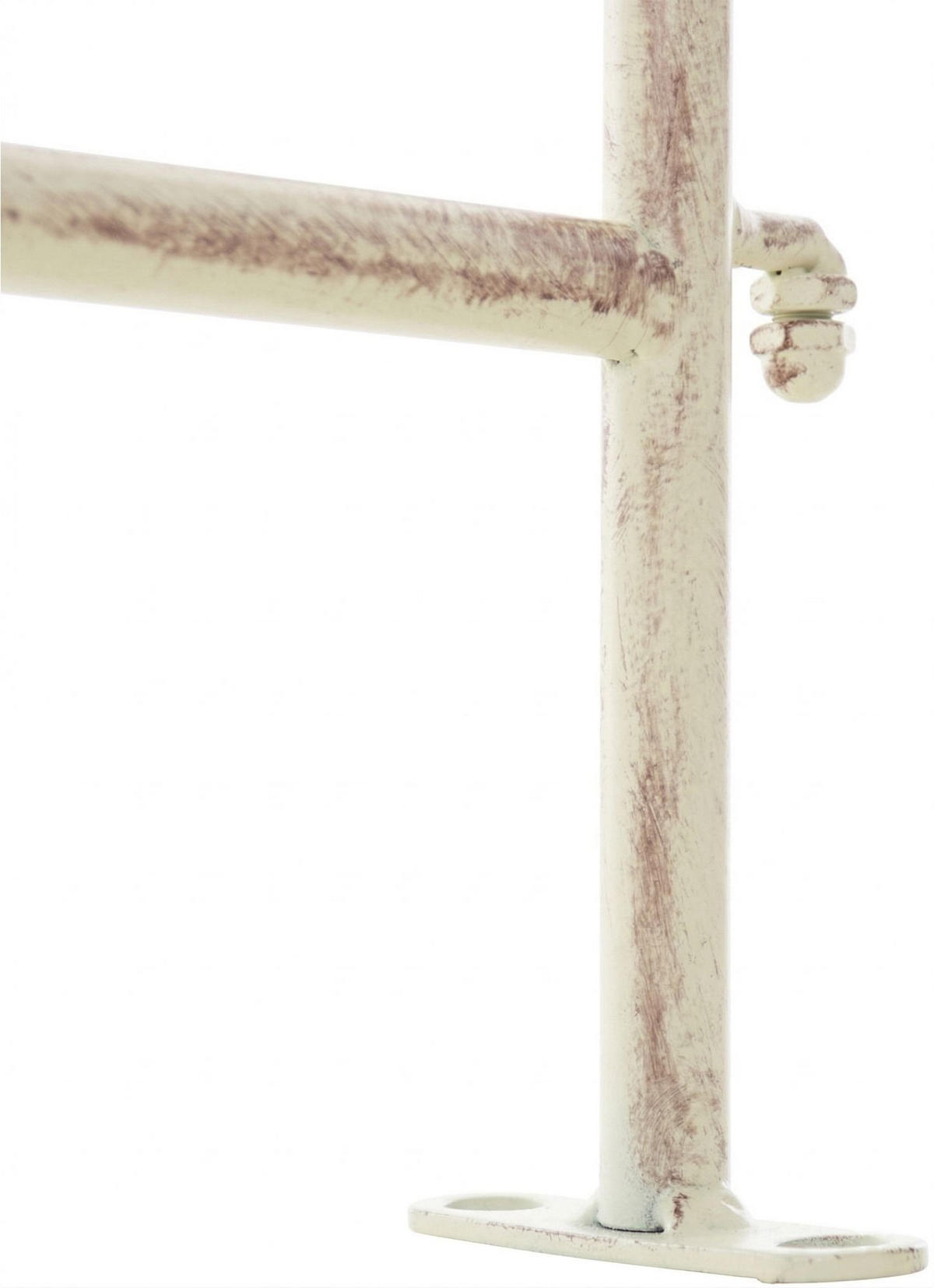 GARTENZAUN Metall Antik-Creme - Creme, Metall (124/116cm) - CLP