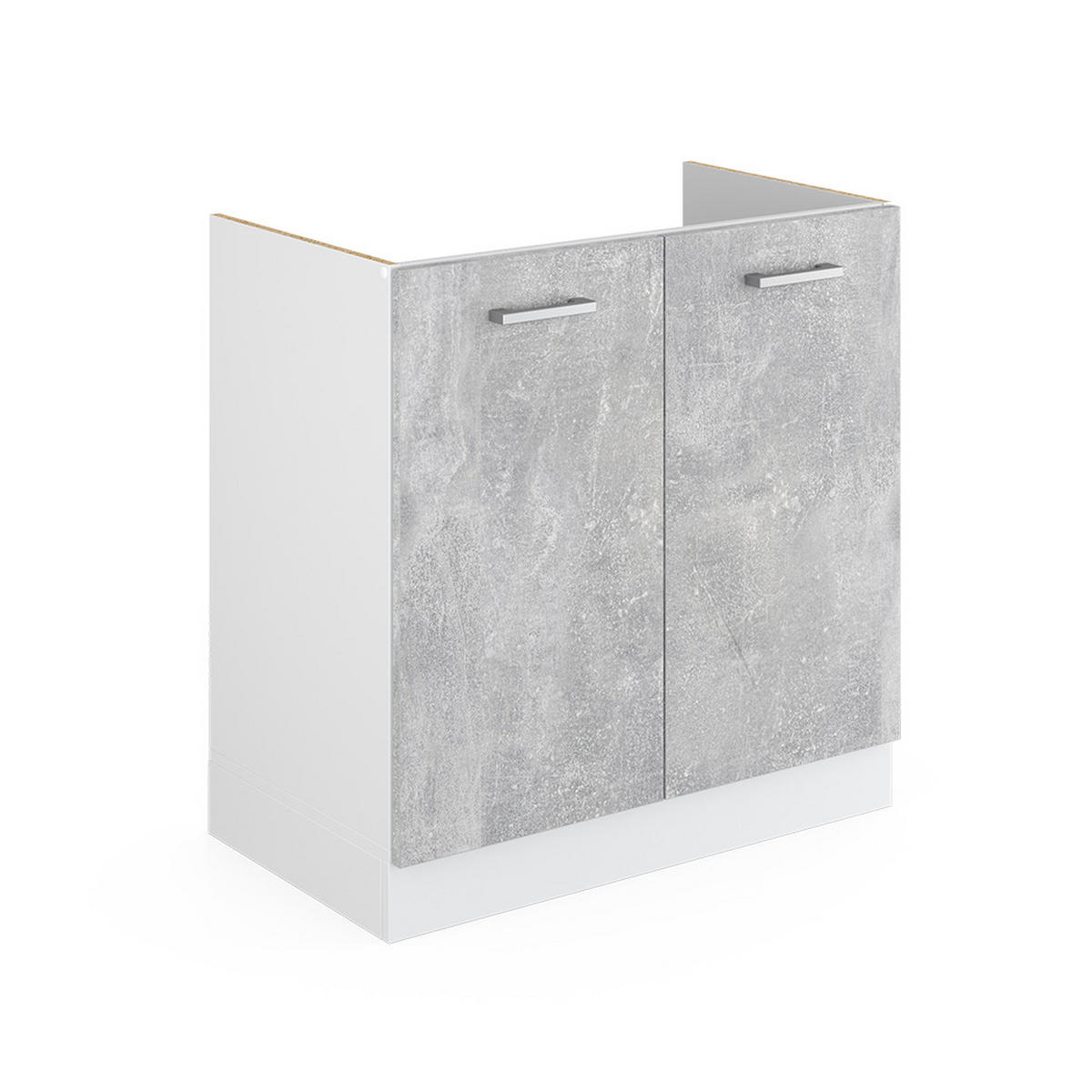 KUCHYŇSKÁ DVÍŘKA R-Line Beton - šedá, kompozitní dřevo (79.2/71.3/1.6cm) - Vicco