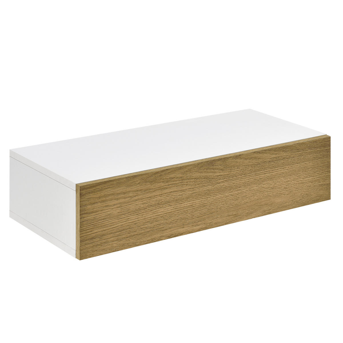 WANDREGAL Antilles - Weiß, Holzwerkstoff (50/12/24cm) - [en.casa]