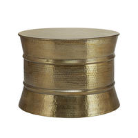 COUCHTISCH - Goldfarben, Metall (62/62/33cm) - WOMO-DESIGN