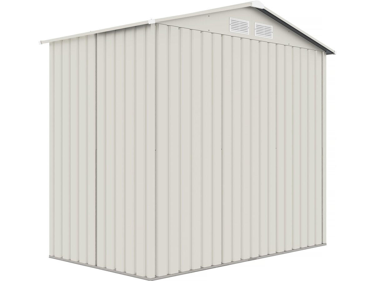 METALL-GARTENHAUS nebraska beige - Beige, Metall (267/202/181cm) - Habitat Garten