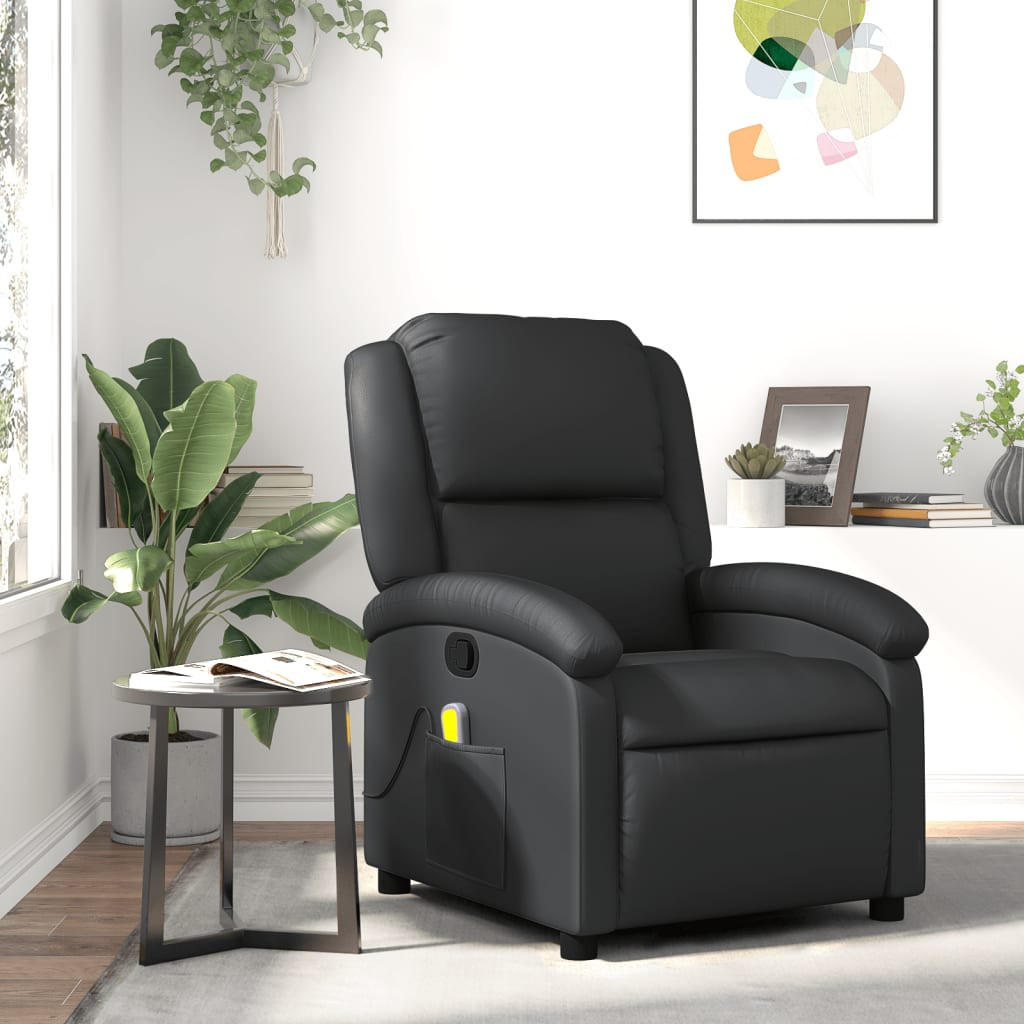 MASSAGESESSEL Madison - Schwarz, Metall (71/99.5/86.5cm) - Nettlife