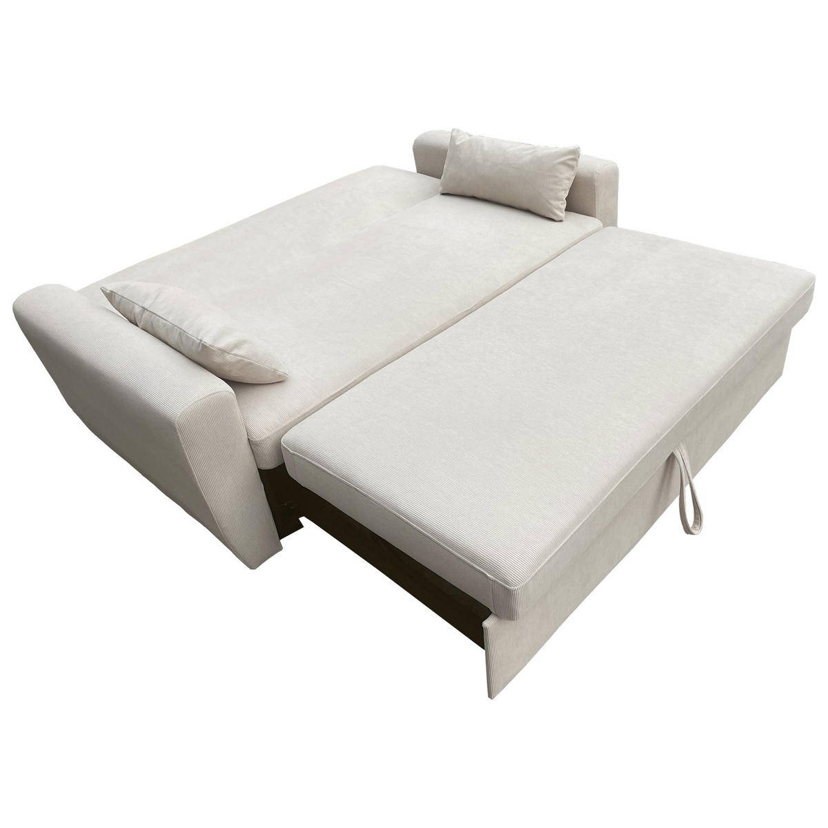 SOFA MATT Beige 2 Plätze - Beige, Textil (93/85/169cm) - Happy Garden