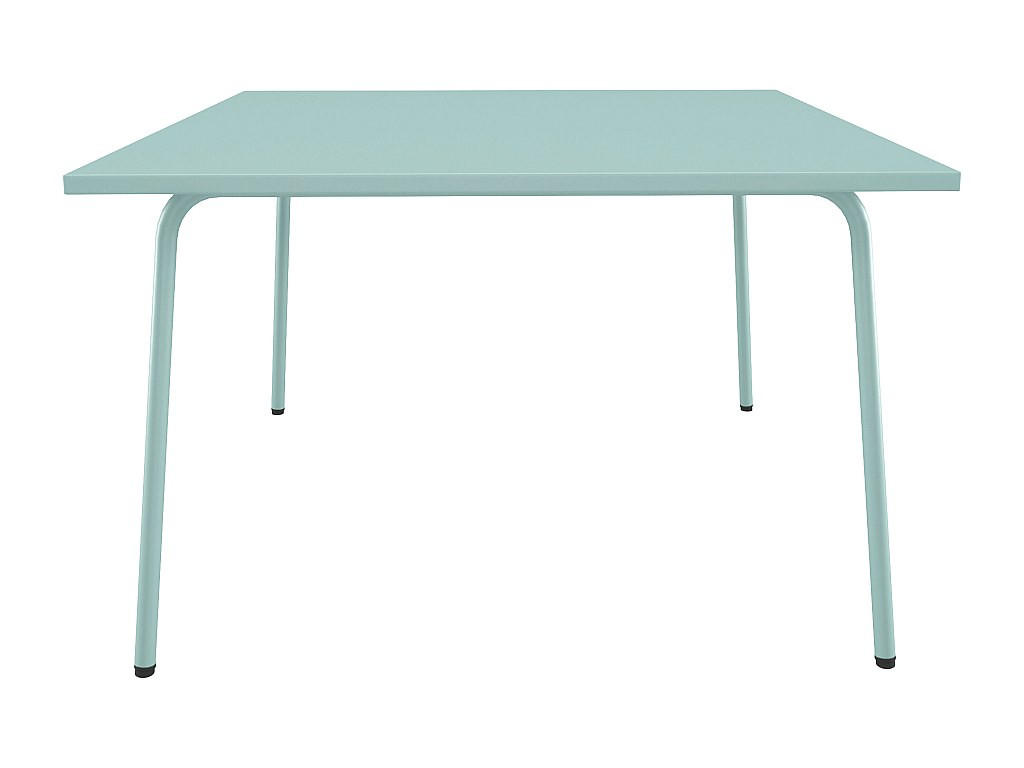 GARTENTISCH quadratisch - L. 120 cm - Metall - Mandelgrün - MIRMANDE von MYLIA - Grün, Metall (120/120/75cm) - Vente-Unique