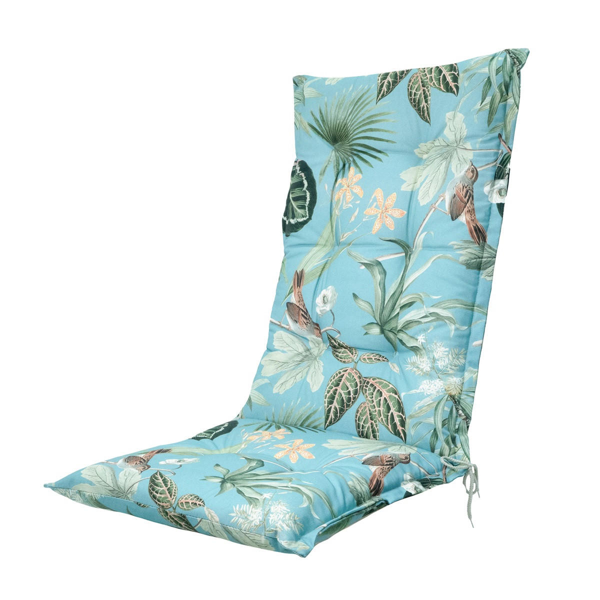 GARTENSTUHLKISSEN Grasse 123/50 cm 4er-Set - Blau, Textil (50/7/123cm) - Madison