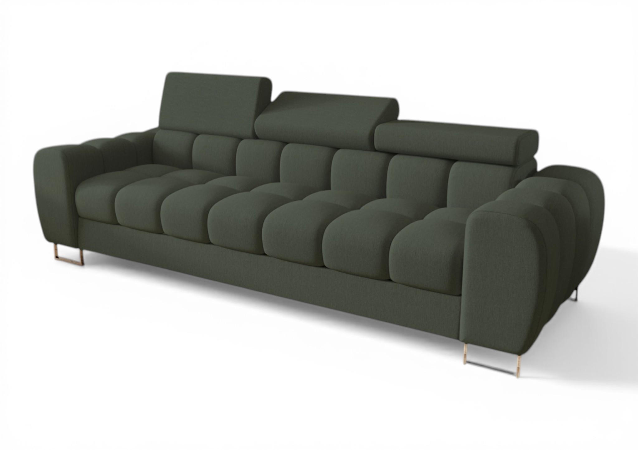 Fun Möbel Sofa Grün 265x95x97 cm