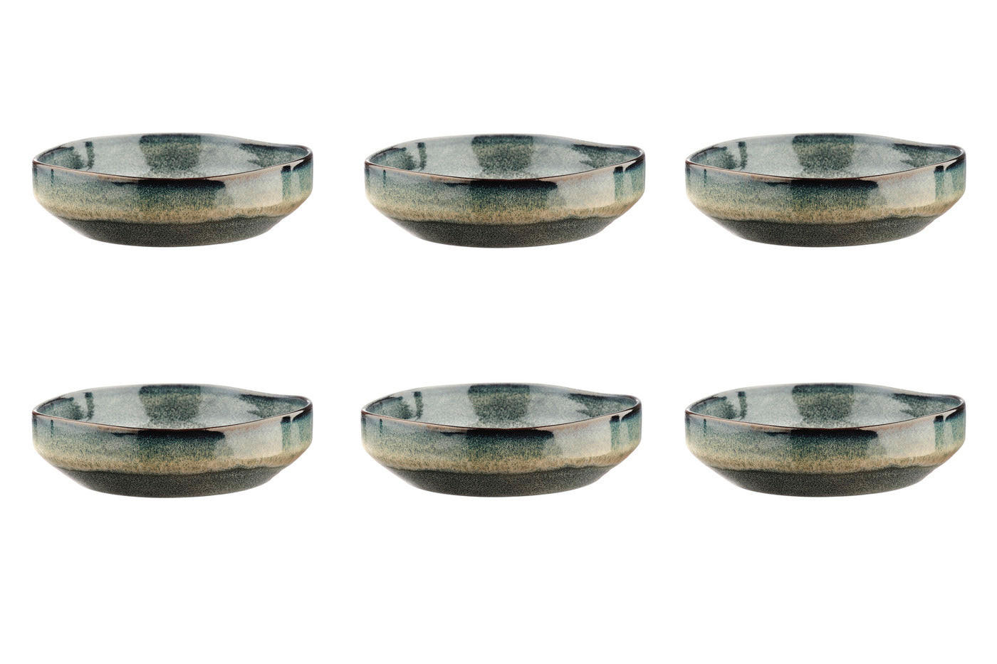 SCHALEN Genesis Ø17cm - 6er-Set - Erde - Grau, Keramik (17cm) - Björn