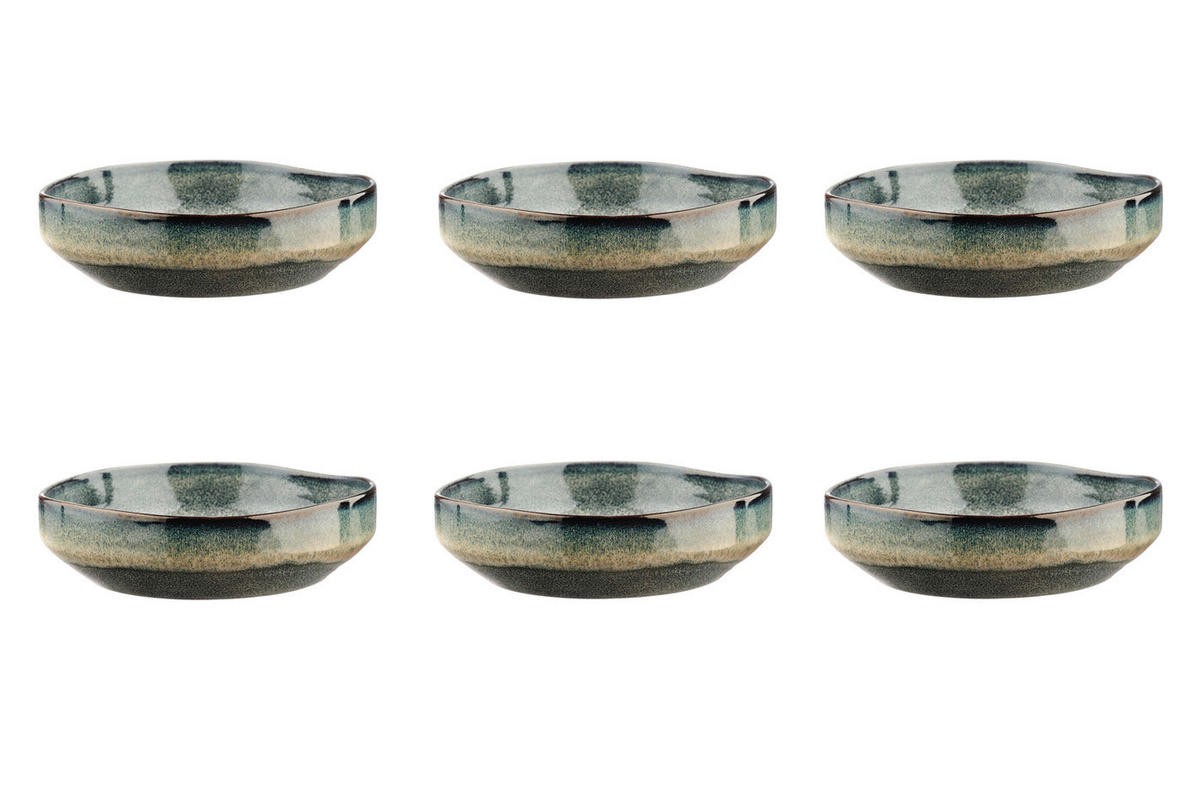 SCHALEN Genesis Ø17cm - 6er-Set - Erde - Grau, Keramik (17cm) - Björn