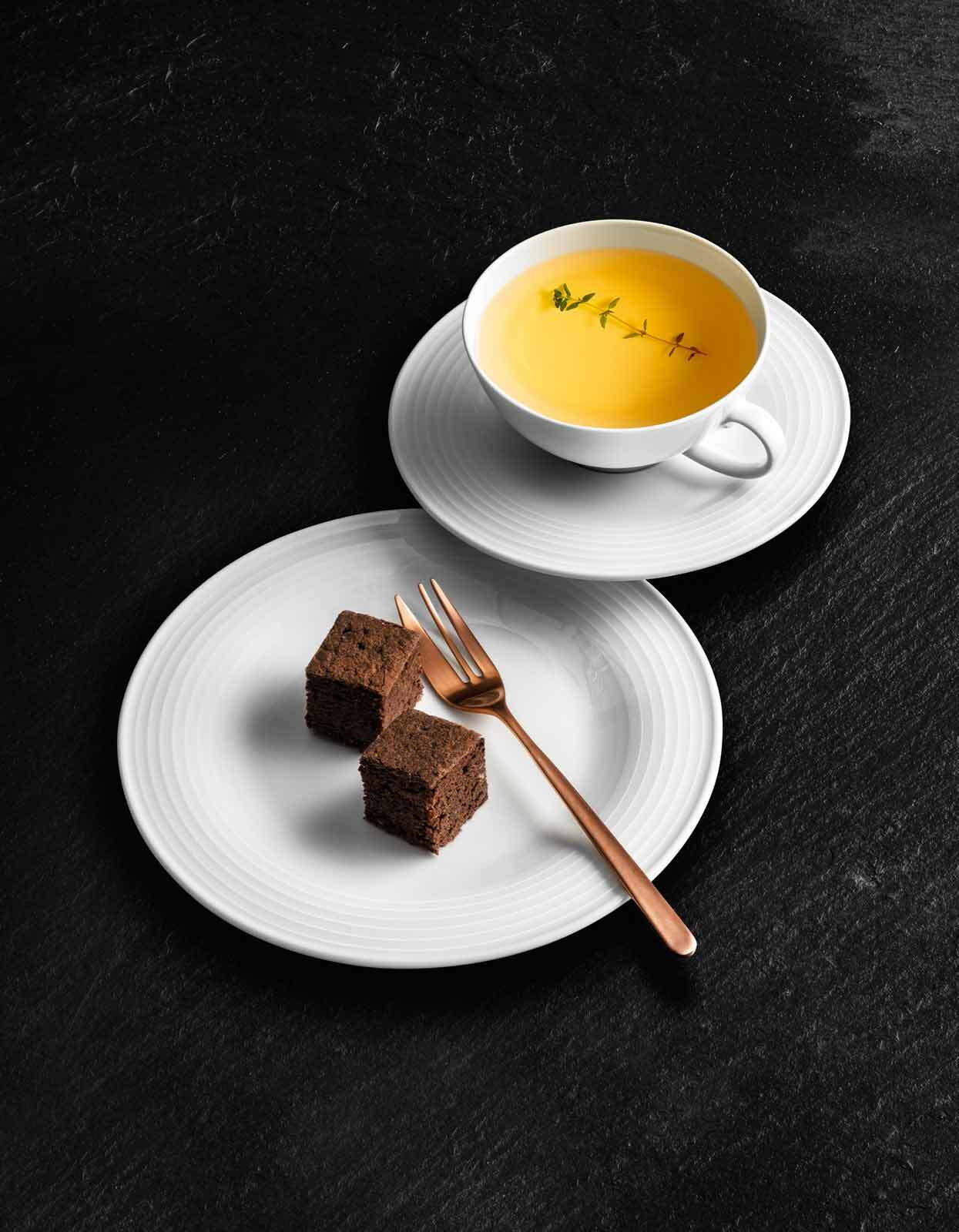 TEETASSEN Beat Color Glaze Weiß 140 ml 6er Set - Weiß, Keramik (0.14L) - Seltmann Weiden