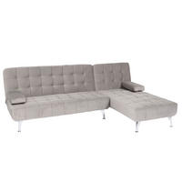 SCHLAFSOFA Grau - Grau, Textil (236/95cm) - MCW