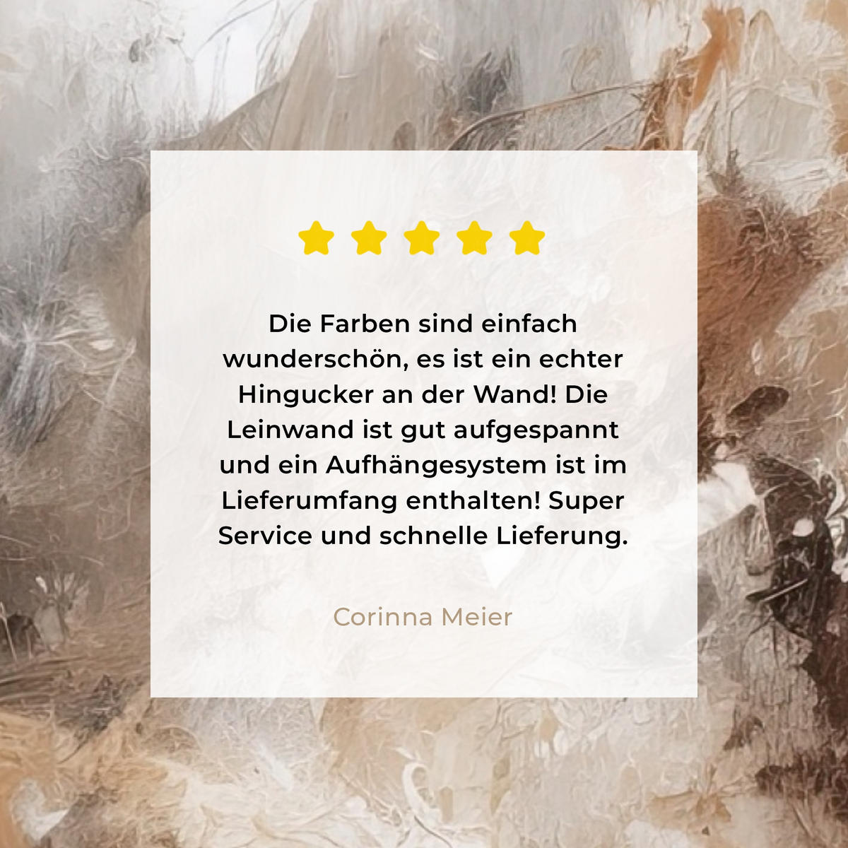 LEINWANDBILD - Farbe - Abstrakt - Beige - Kunst - 30x20 - Deko XXL - Greige, Textil (30/20cm) - MuchoWow