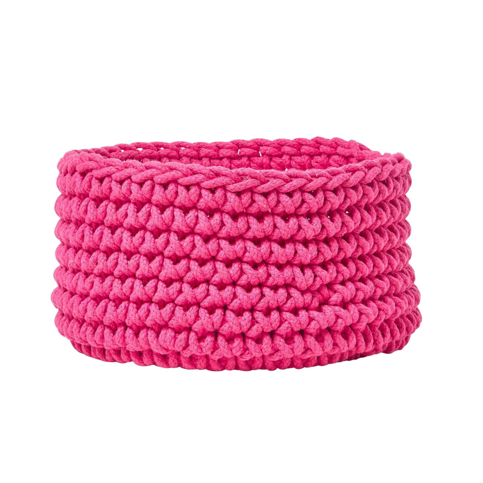 Homescapes Aufbewahrungskorb Pink 37x21x37 cm
