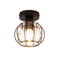 LED-DECKENLEUCHTE Veylan 15/16/15 cm - Schwarz, Metall (16/15/15cm) - ZMH