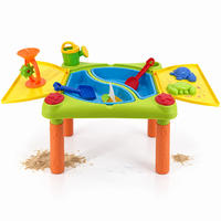 STŮL Vícebarevný vodní hra 10-ks sada - různobarevná, plast (100/48cm) - Relaxdays