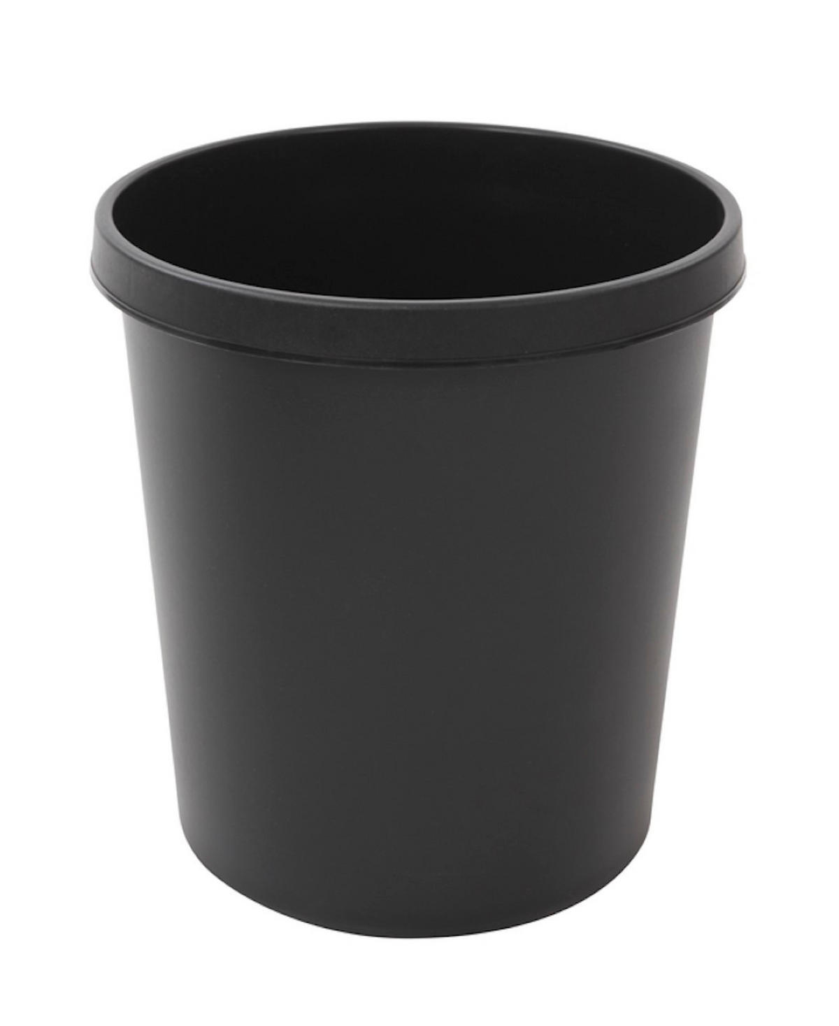 PAPIERKORB Kunststoff 18 Liter 32x31x31 cm Schwarz - Schwarz, Metall (31/32/31cm) - PROREGAL
