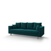 SOFA KRISTI mit Schlaffunktion ITAKA 39 Sofa mit Stauraum - Violett, Textil (90/87/230cm) - Bedante