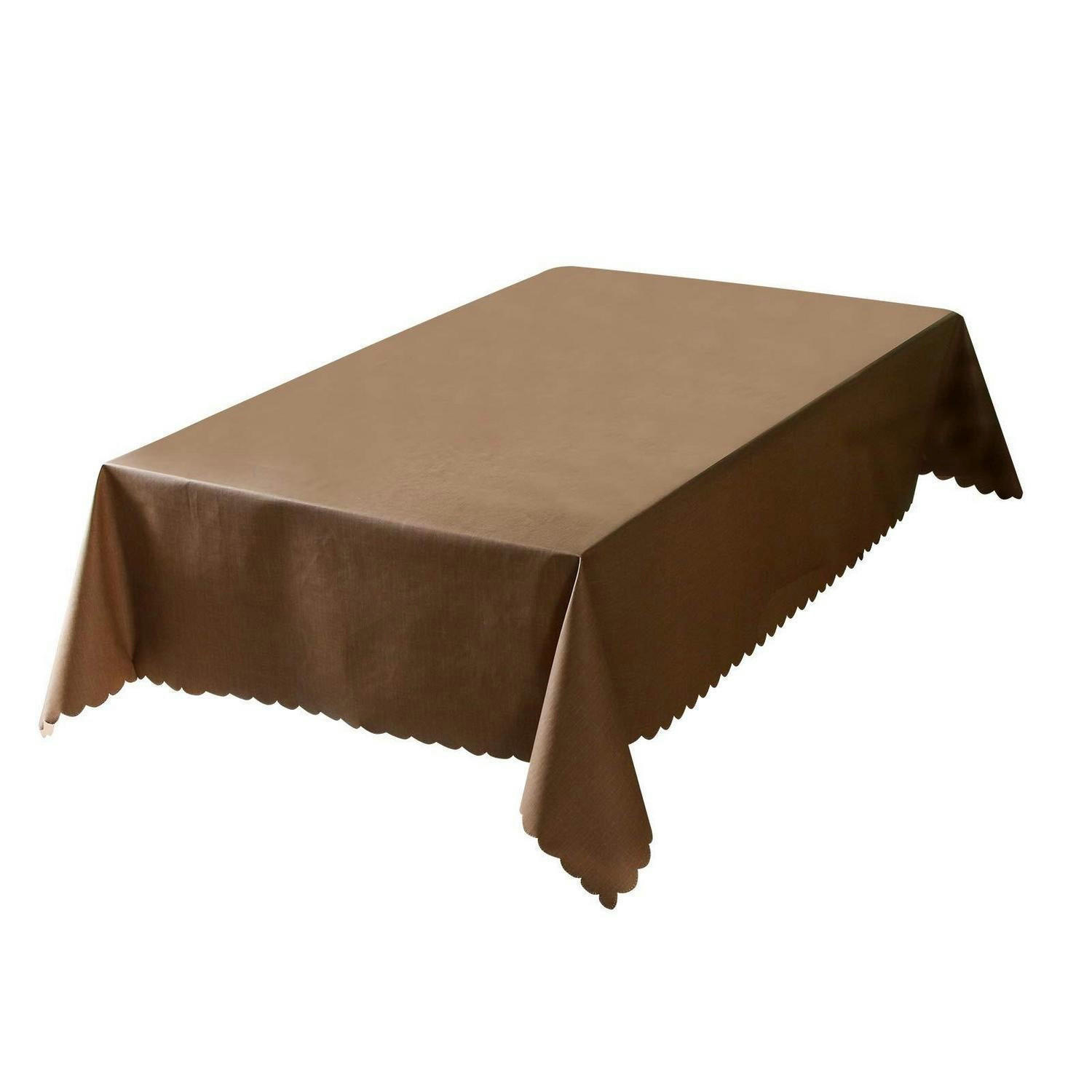 XXXLutz Tischdecke Braun 110x1.5x110 cm