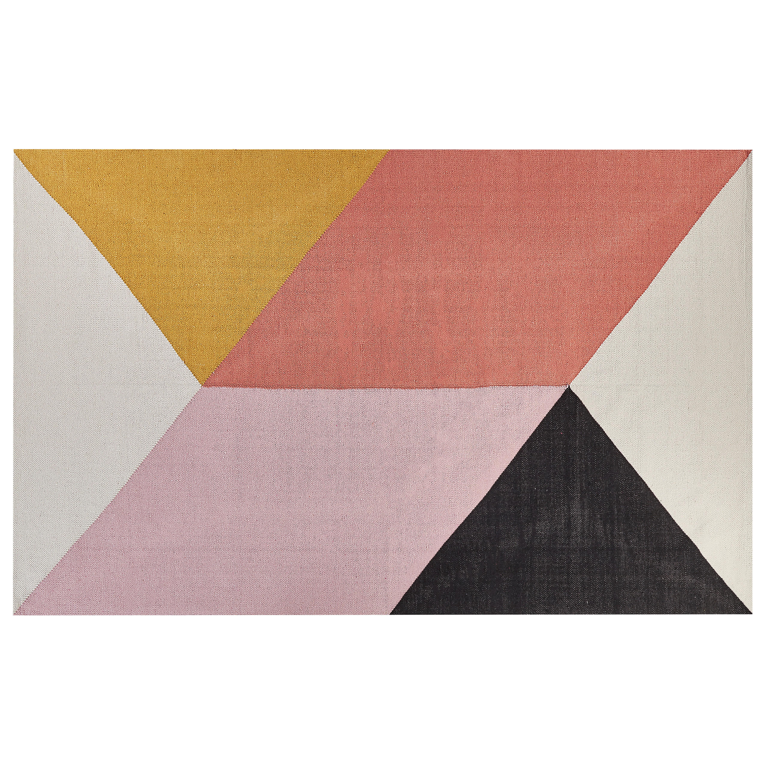 KURZFLOR-TEPPICH Nizip 200/140 cm - Multicolor, Textil (140/200cm) - Beliani