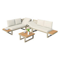GARTENMÖBELSET Flex Beige - Beige, Metall - ComfortXL