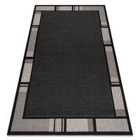 TEPPICH Floorlux 200/290 cm - Schwarz, Textil (200/290cm) - rugsX