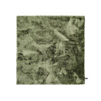 HOCHFLORTEPPICH Whisper Grün 200x200 cm - Grün, Textil (200/200cm) - benuta Nest