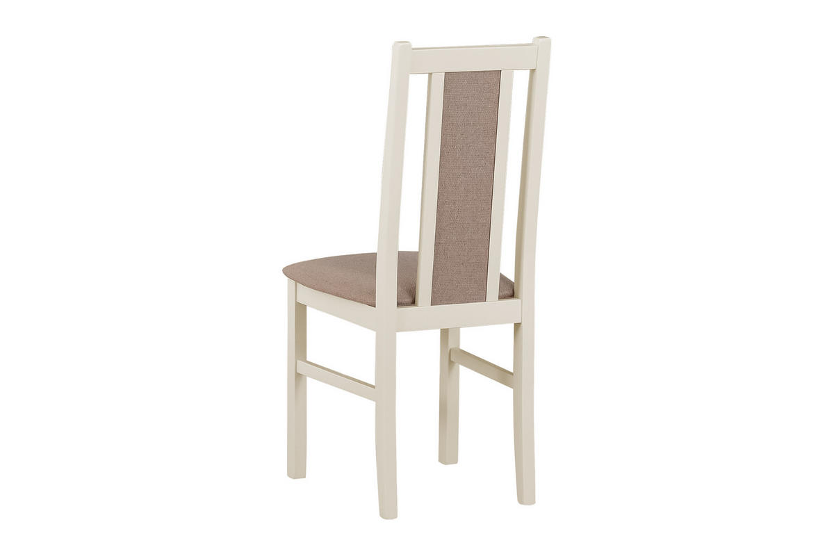 ESSZIMMERSTUHL - 4er-Set Bos 14 kaschmir opium 20 - Beige/Haselnussfarben, Holz (43/94/40cm) - Leaf Design