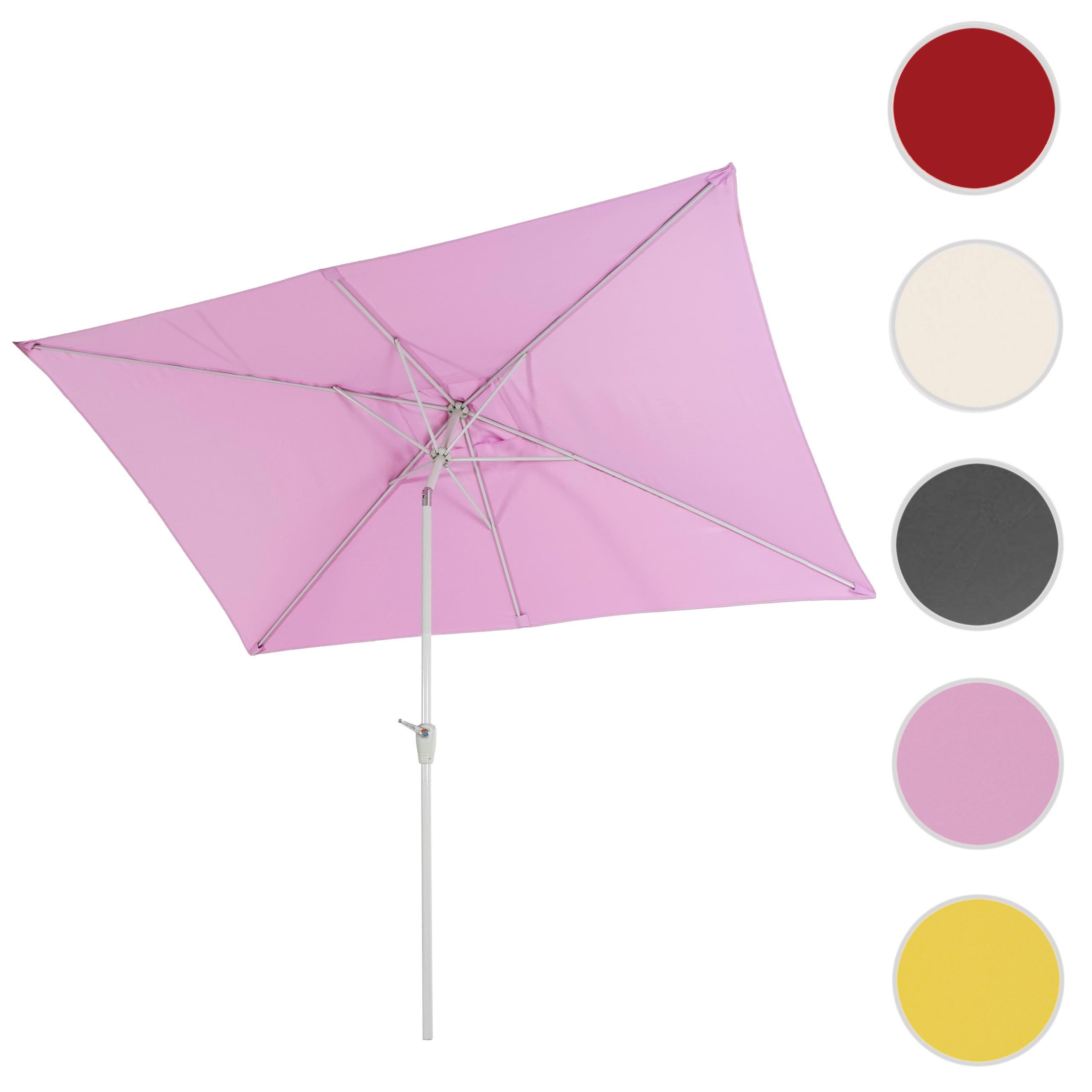SONNENSCHIRM NEIGBAR Flieder - Flieder, Textil (192/295cm) - MCW