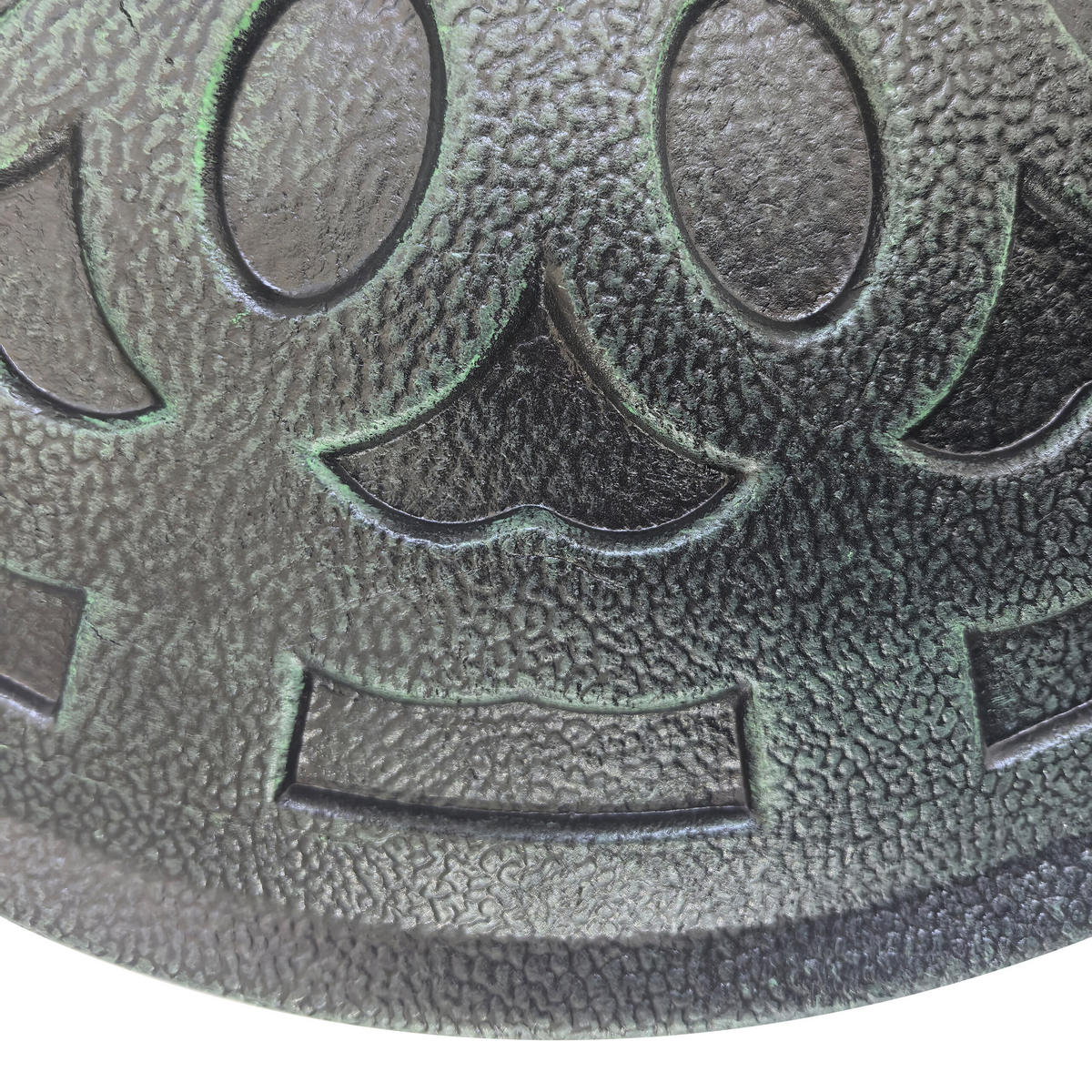 STOJAN slunečník - černá, kov/plast (49/49cm) - Relaxdays