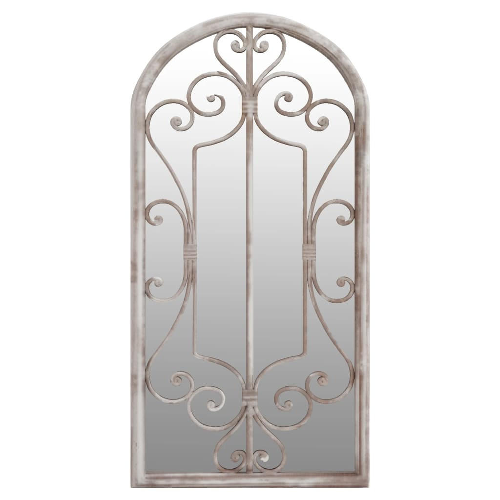 SPIEGEL Sandfarben 70x30 cm Eisen für den Innenbereich - Creme, Metall (30/70/1cm) - furnicato