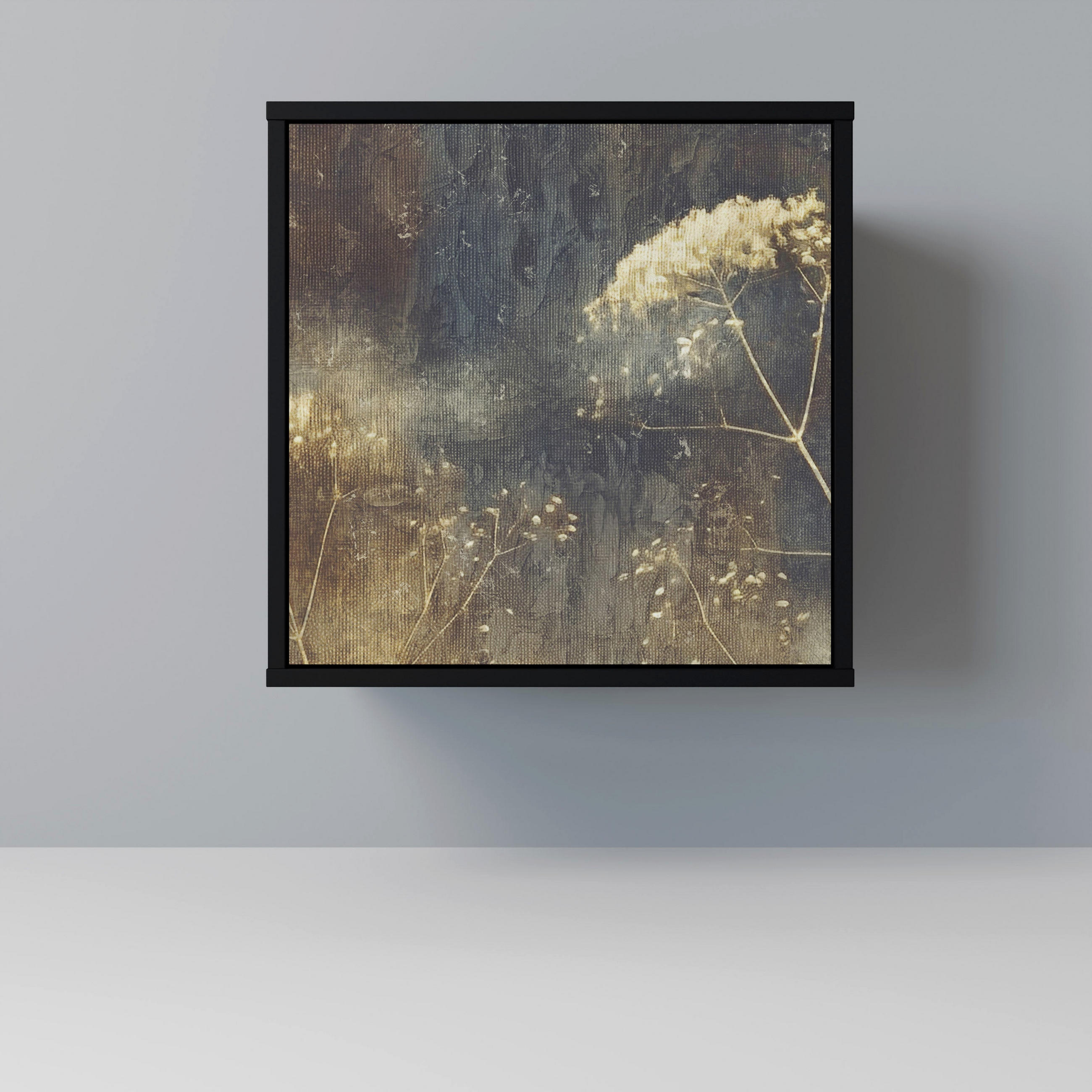 SpaceRebels Sideboard Schwarz 57.5x57.5x42 cm