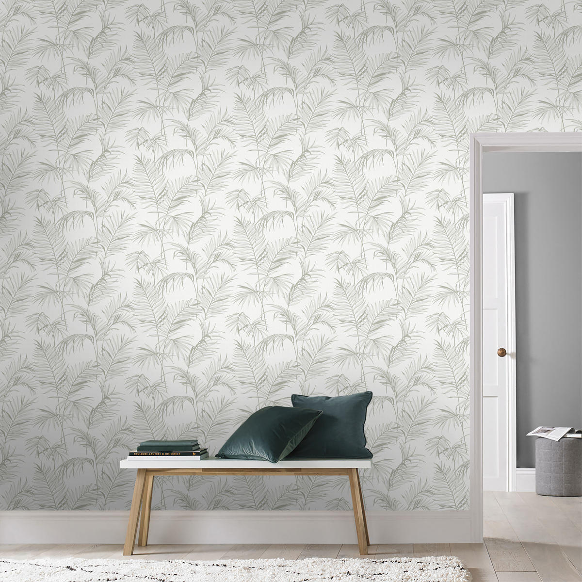 VLIESTAPETE Litho - Grün, Papier/Kunststoff (52/1000cm) - Superfresco Easy