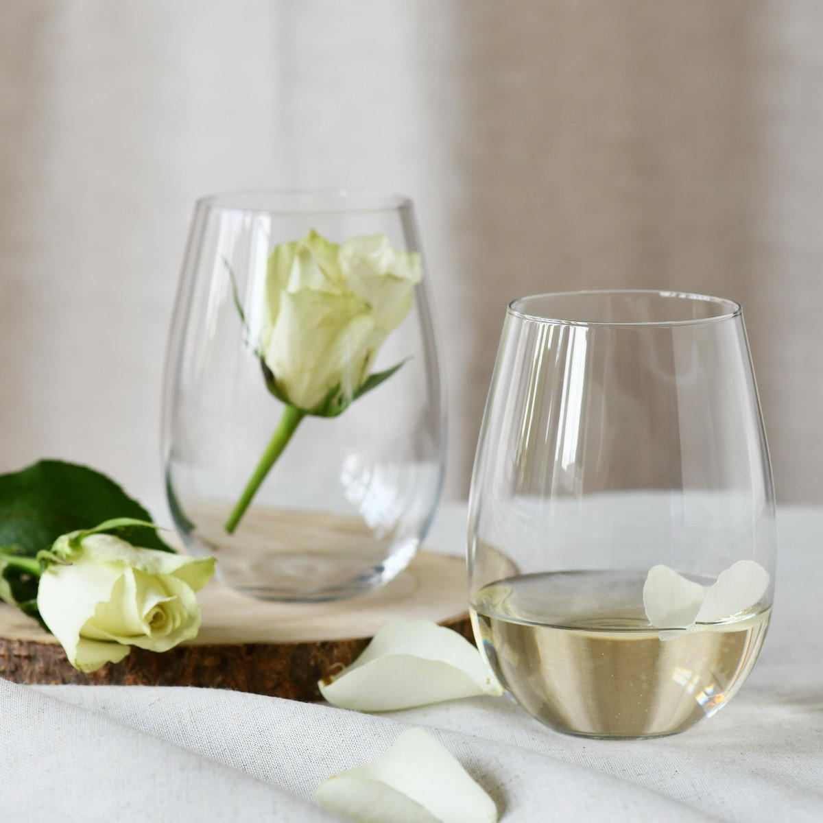 WEISSWEINGLÄSER 6er-Set 500 ML - Transparent, Glas (0.5L) - Krosno Glass