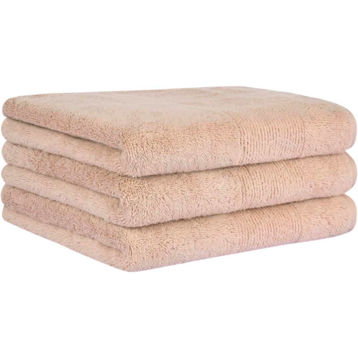 HANDTÜCHER THE LUXURY 5000 PALE ROSE - 329 - Rosa, Textil (80/150cm) - Cawö
