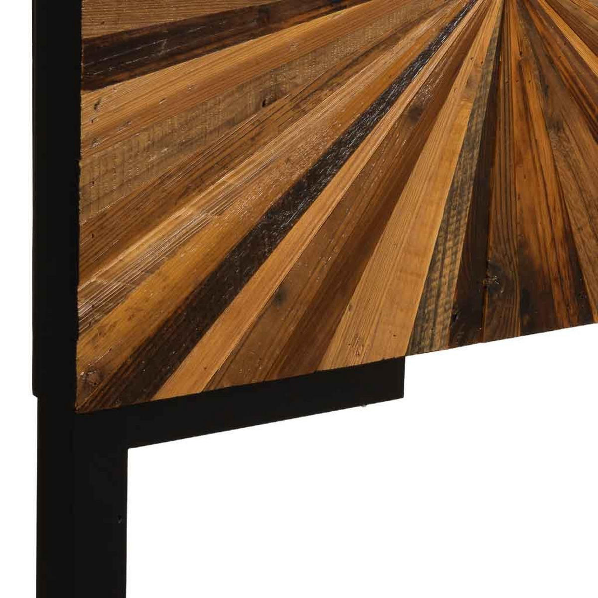 KOPFTEIL aus Holz, braun, 160x7x100cm - Braun, Holzwerkstoff (160/100/7cm) - Wanderlust
