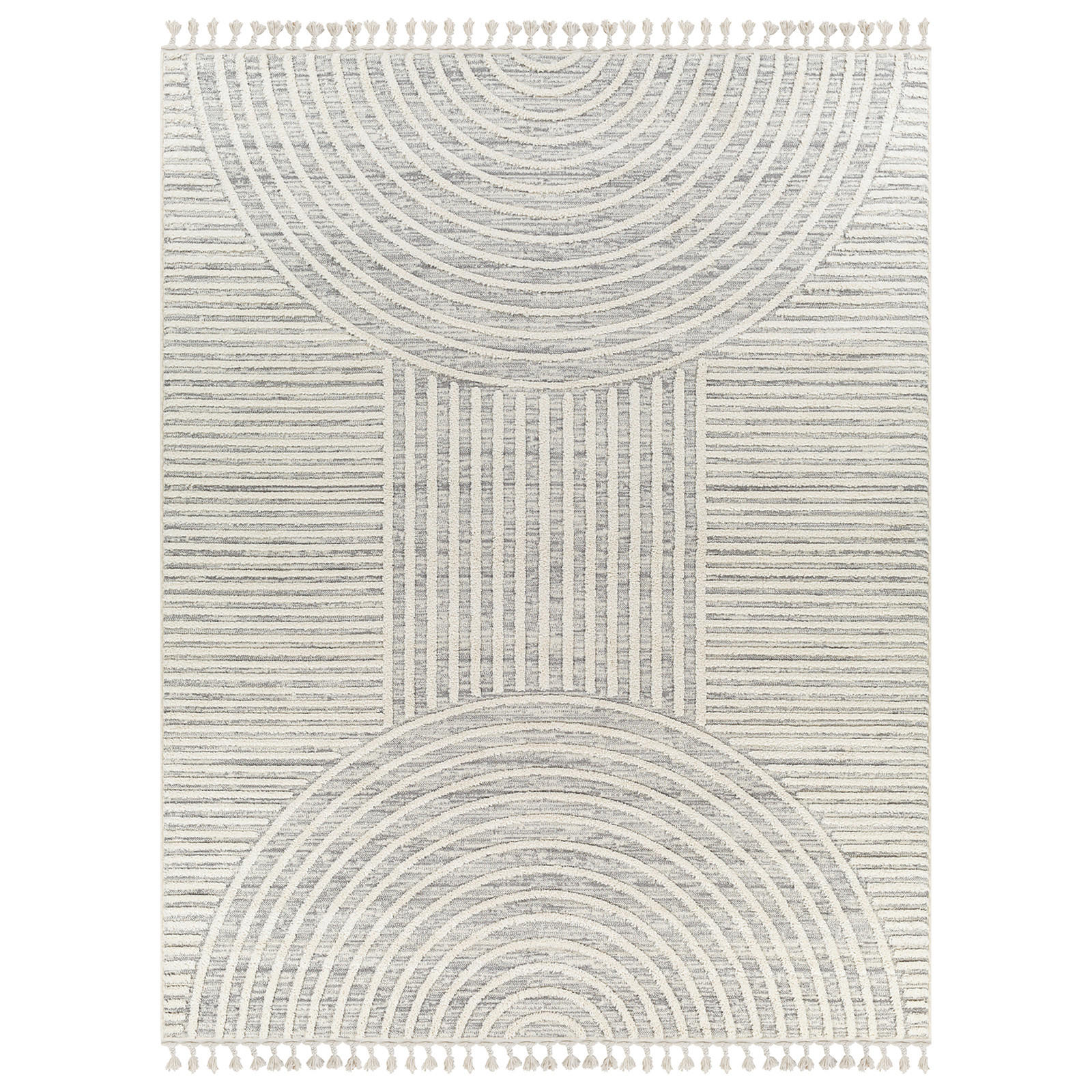 KURZFLORTEPPICH 160/213 cm Grau - Grau, Naturmaterialien/Textil (160/213cm) - LIVABLISS