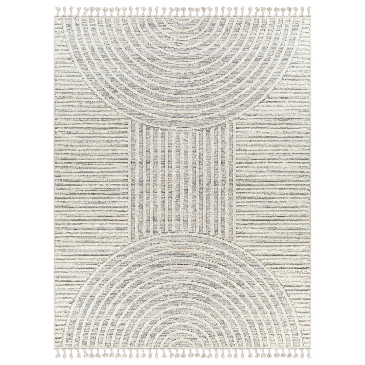 KURZFLORTEPPICH 160/213 cm Grau - Grau, Naturmaterialien/Textil (160/213cm) - LIVABLISS