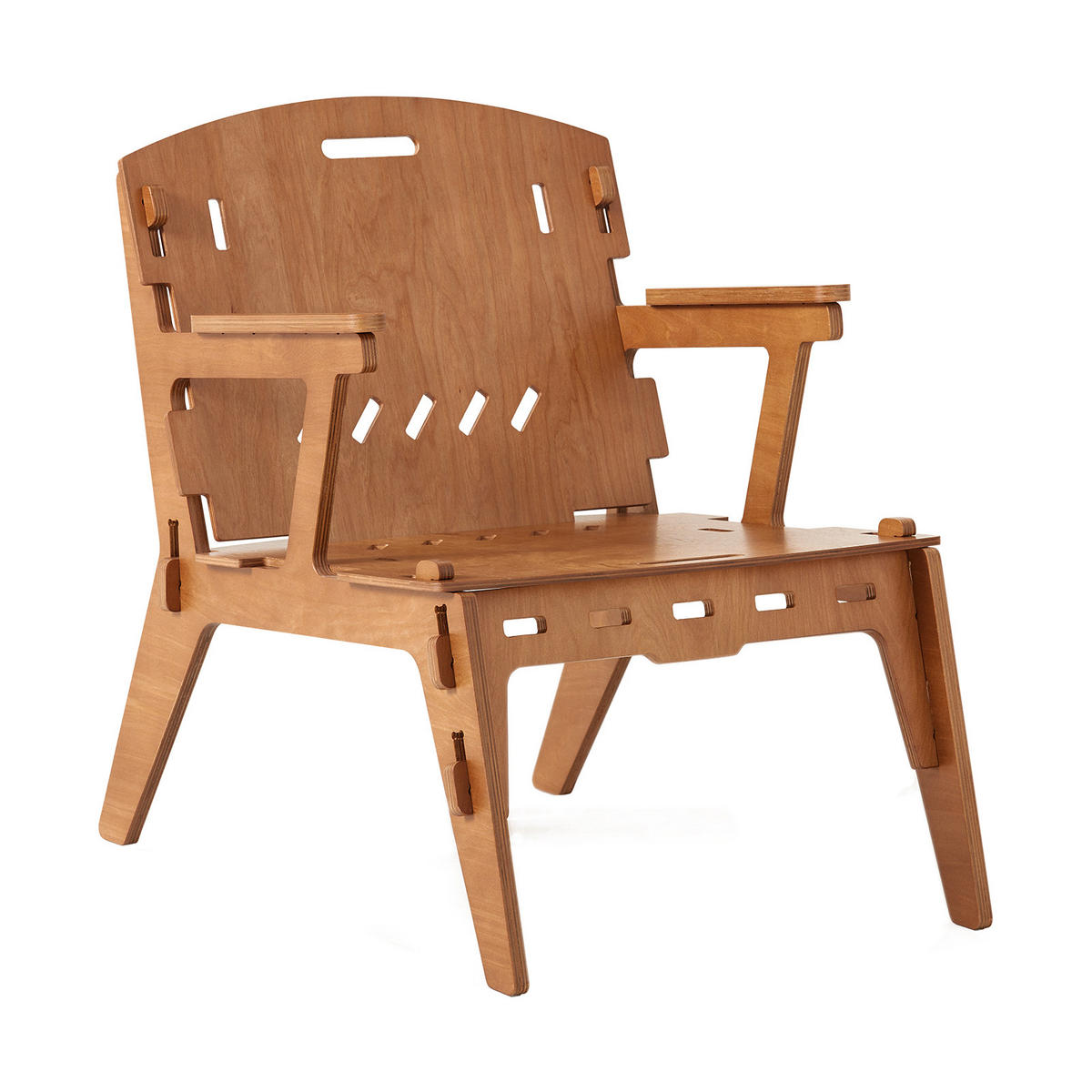STUHL Braun - Braun, Holz (55/70/72cm) - SoBuy