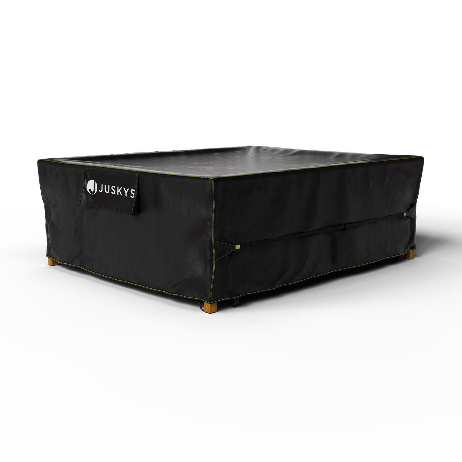 GARTENMÖBELABDECKUNG CoverSafe Pro schwarz - Schwarz, Kunststoff (250/100/300cm) - Juskys