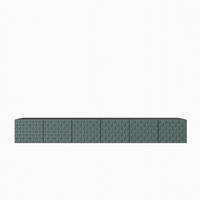 LOWBOARD ROVA 300/41/40 cm, Hängender TV-Schrank Schwarz / Grün - Schwarz/Grün, Holzwerkstoff (300/41/40cm) - MASSENO