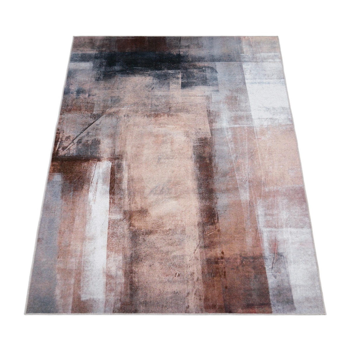 KURZFLORTEPPICH 160/160 cm Marseille 933 - Multicolor, Textil (160/160cm) - Paco Home