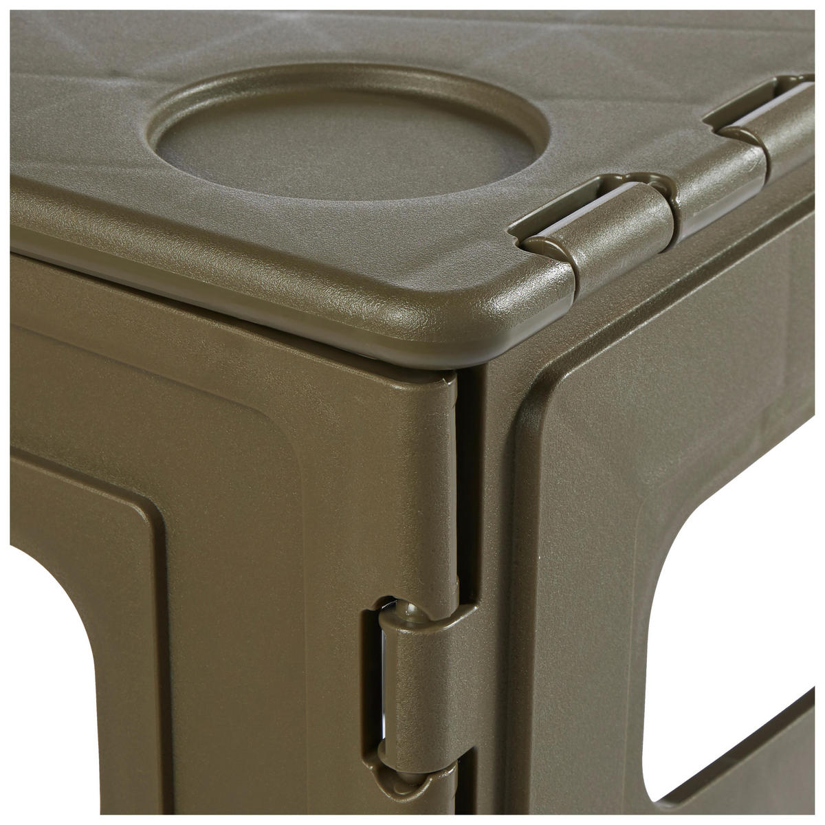 CAMPINGTISCH Timo Olivgrün - Olivgrün, Kunststoff (70/45/55cm) - Sonstige
